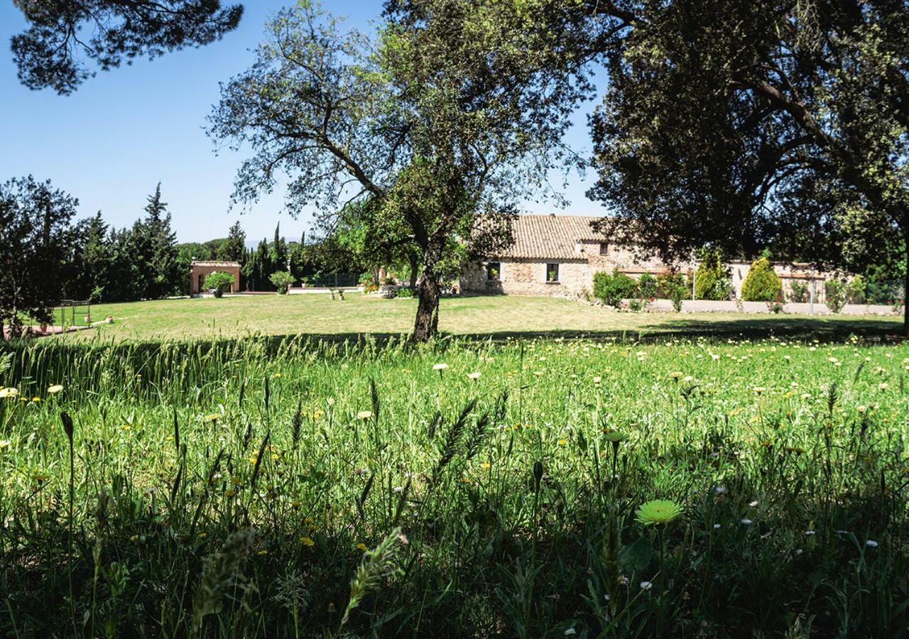 Masia Can Sola Gros Caldes de Malavella Kültér fotó