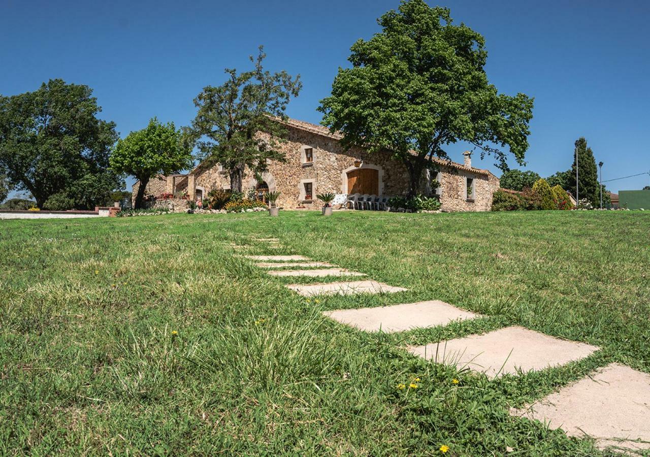 Masia Can Sola Gros Caldes de Malavella Kültér fotó