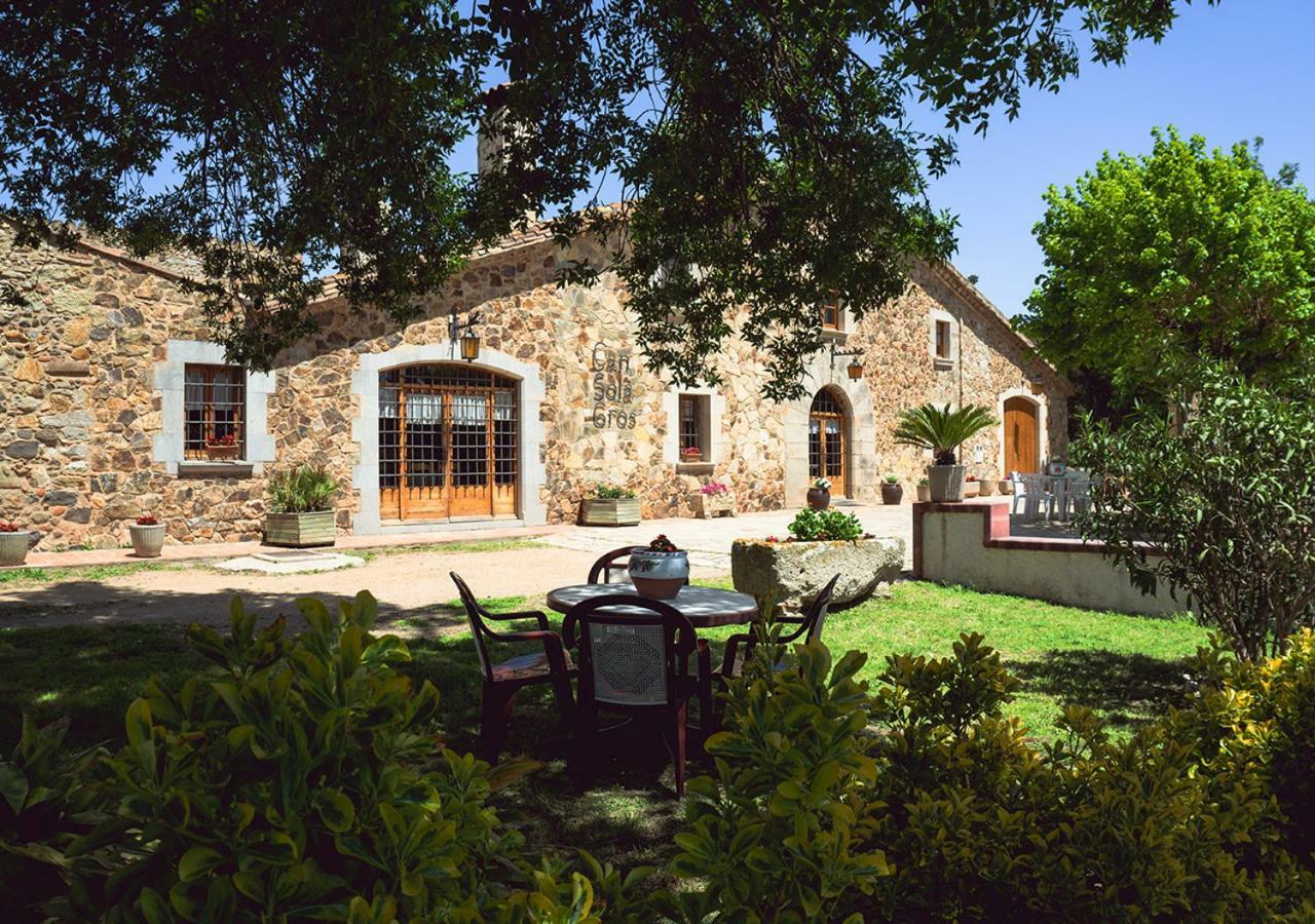 Masia Can Sola Gros Caldes de Malavella Kültér fotó