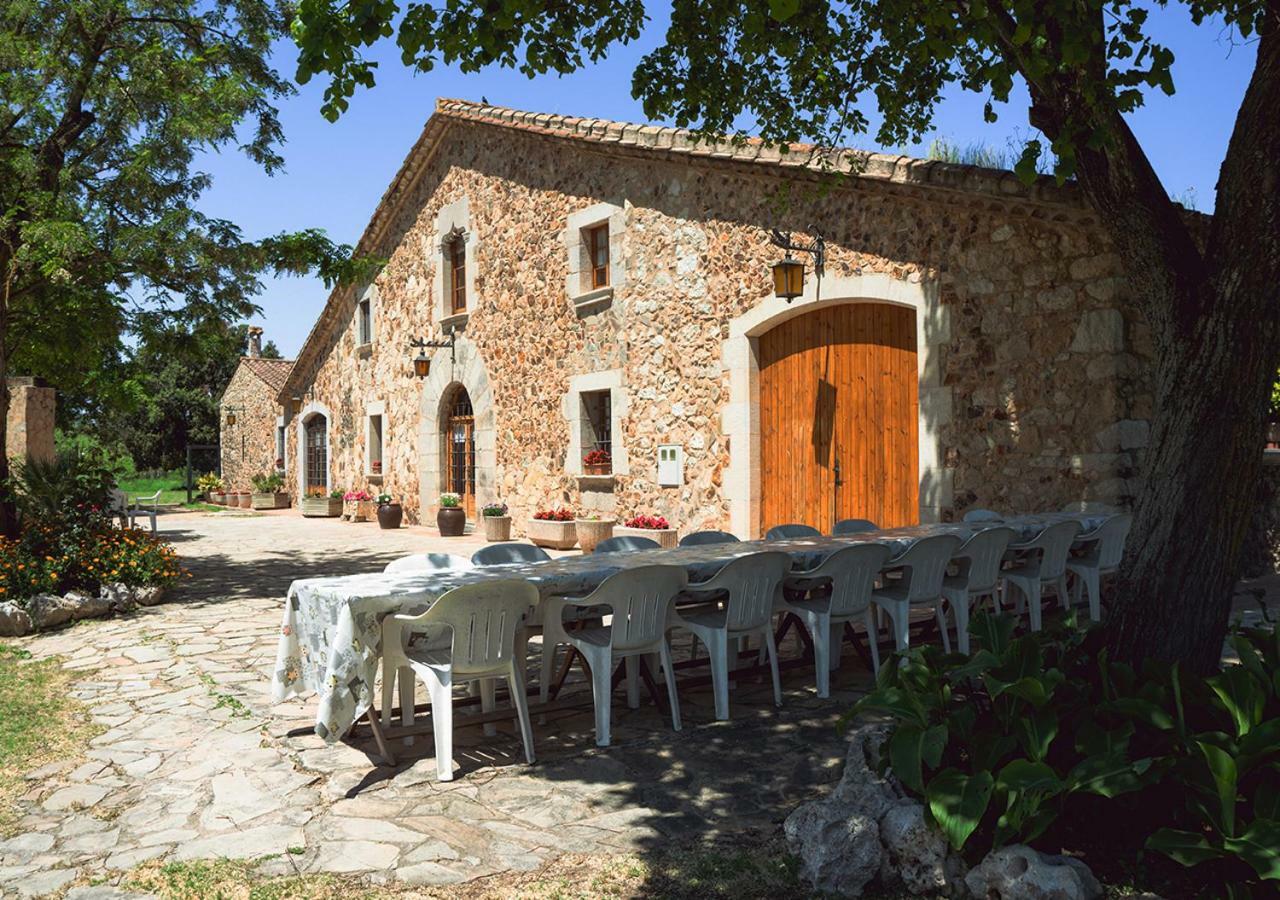 Masia Can Sola Gros Caldes de Malavella Kültér fotó